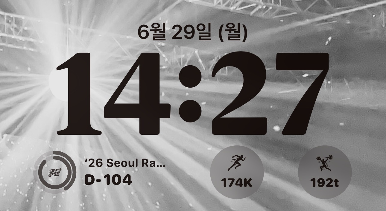 잠금화면 위젯 2